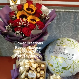 Anniversary Celebration Bouquet by Flower Creations