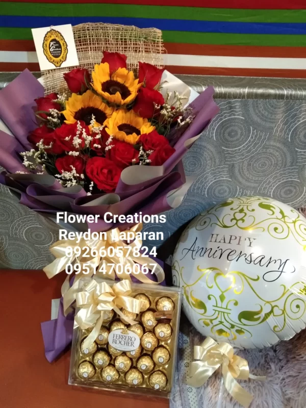 Anniversary Celebration Bouquet by Flower Creations